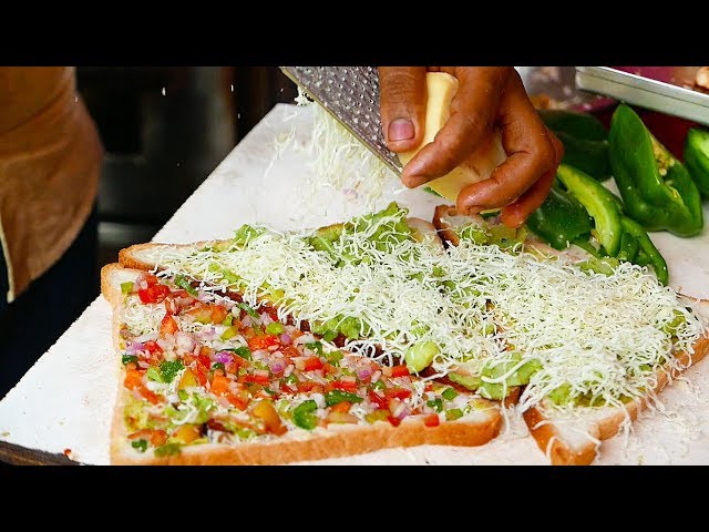 Indian Street Food - SUPER FAST Sandwich Man