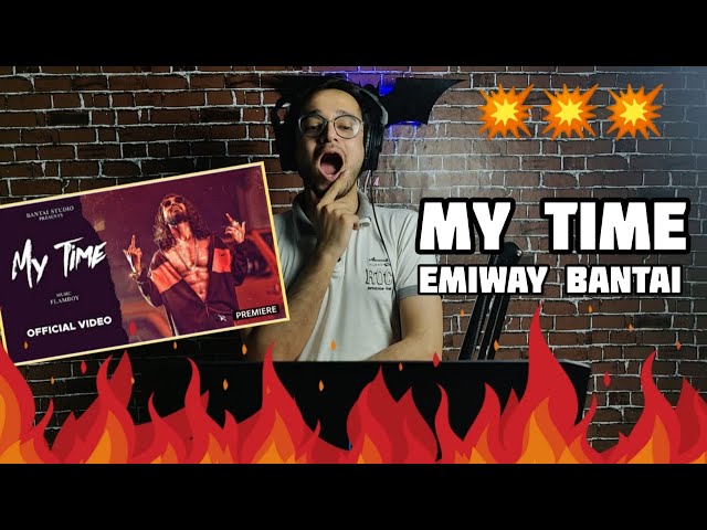 EMIWAY - MY TIME (PROD. FLAMBOY) (OFFICIAL MUSIC VIDEO) | REACTION \ REVIEW