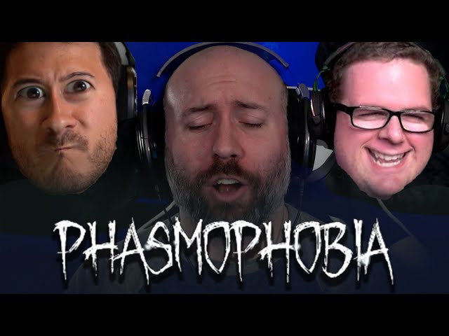 THERE'S NO ESCAPE FROM THE IDIOCY | Phasmophobia with Mark and Bob
