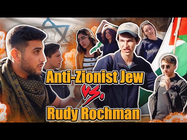 Anti-Zionist Jew Vs. Rudy Rochman