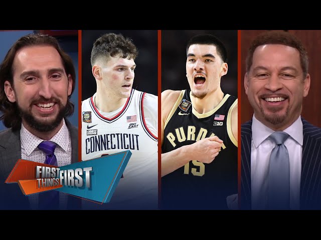 UConn wins NCAA National Title, Edey & Clingan’s NBA odds, Draymond’s Free Game | FIRST THINGS FIRST