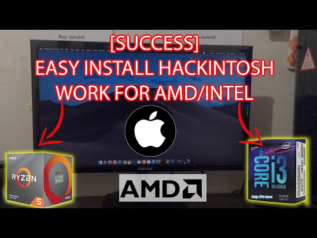 How to Install Hackintosh MacOS on AMD Ryzen Easy Guide  (Work 100%)