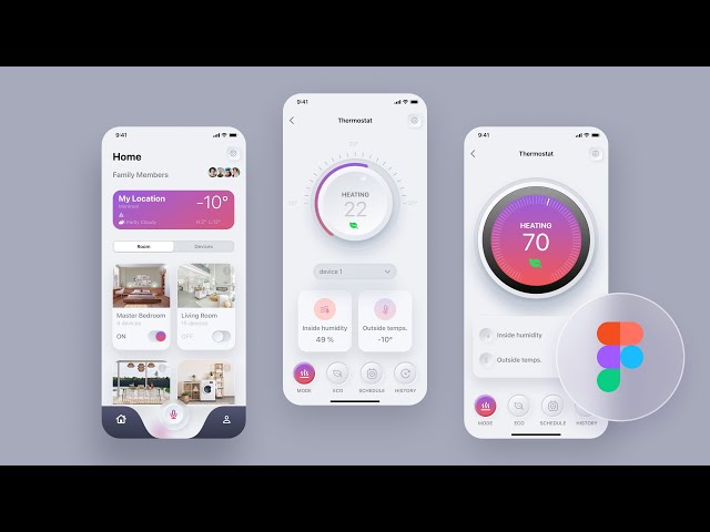 UI Design a Smart Home app in Figma - Full Course