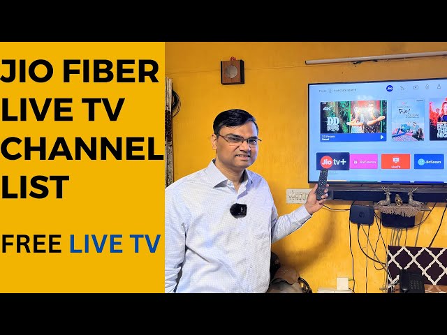 (Hindi) Jio fiber set top box channel list | Jio fiber tv channels| watch 550+ live tv channels free