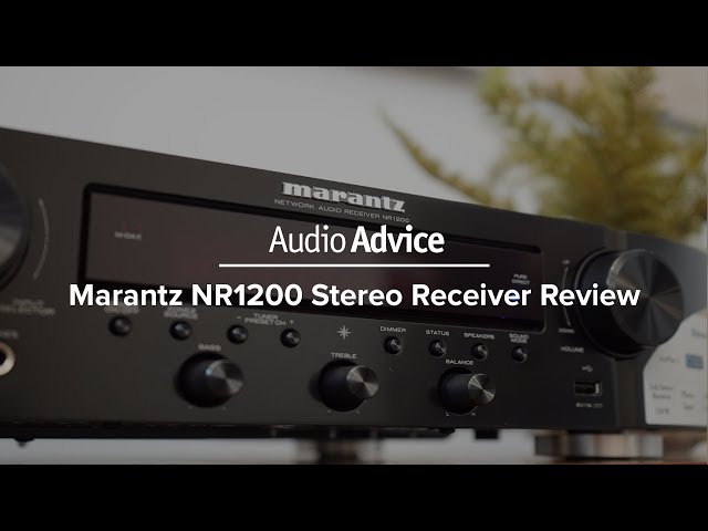 Just Released: Marantz NR1200 Stereo Receiver Review