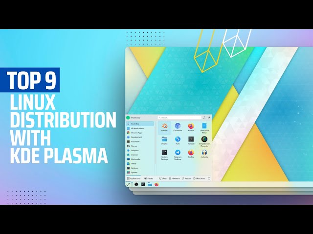 TOP 9 Linux Distribution with KDE Plasma Desktop Environment