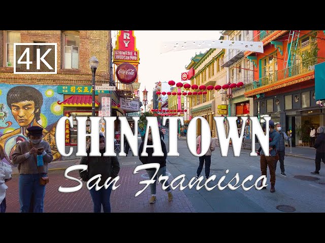 [4K] Chinatown - San Francisco California - Walking Tour