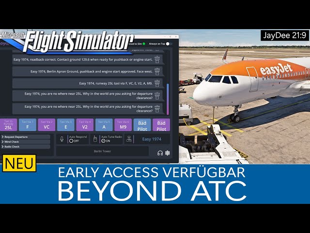 Beyond ATC - Early Access verfügbar - Kurzer Überblick ★ MSFS 2020