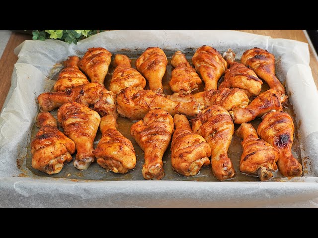 Great marinade! I bake an entire baking sheet of chicken drumsticks at once
