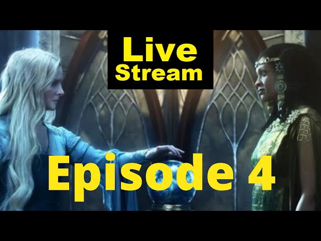 The Rings of Power Ep 4 Pre Show | w. Voice of Geekdom | livestream