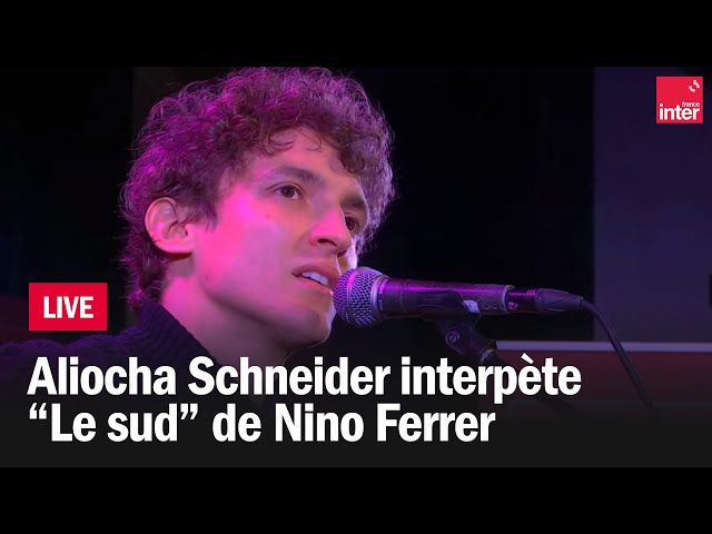 Aliocha Schneider reprend "Le sud" de Nino Ferrer