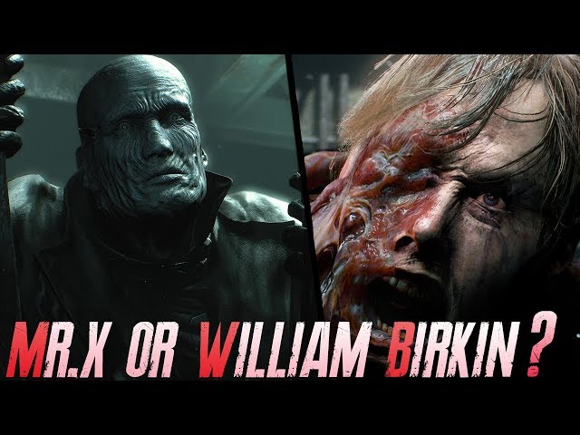 Mr X Resident Evil 2 Remake - (William Birkin Comparison)
