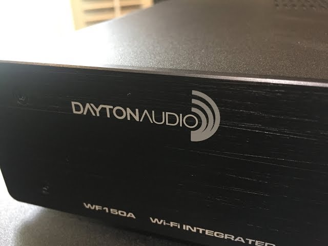 Dayton Audio's Highly Affordable WF150A Wireless Stereo Amplifier UNBOXED