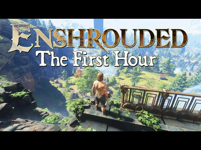 Enshrouded First Hour Gameplay! ▫ New Survival Building Action RPG ▫ Early Access First Look