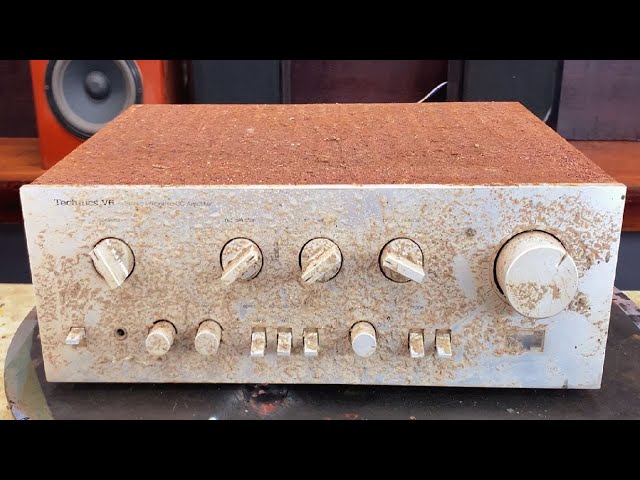 Restoration Technics SU V6 Vintage Amplifier // Restore TECHNICS V6 Amplifier Everything in Detail