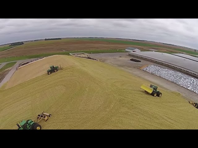 Unbelievable huge silage piles of the world