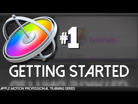 Apple Motion Professional Training 01- Introduction and Getting Started