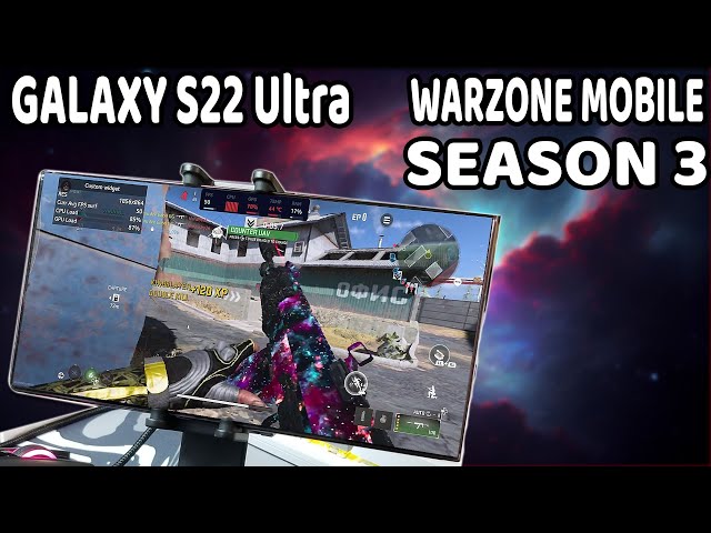 Warzone Mobile | Galaxy S22 Ultra after SEASON 3 updates Exynos 2200