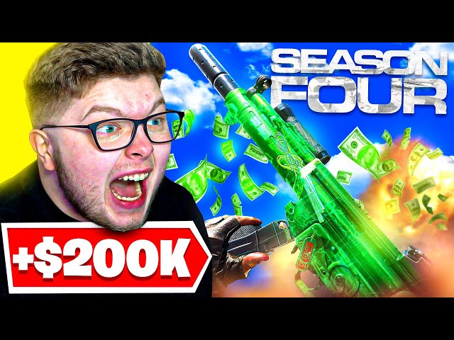 Now the FIRST PERSON EVER TO HAVE WON $200,000 ON COD WARZONE  (Season 4)