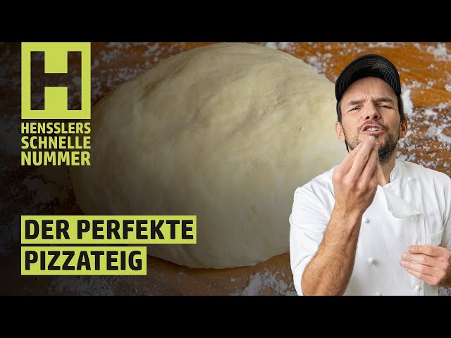 Schnelles Der perfekte Pizzateig Rezept von Steffen Henssler | Günstige Rezepte
