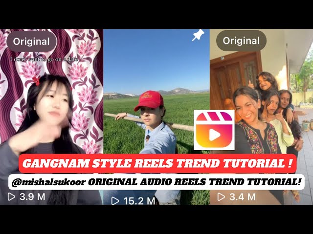 Gangnam Style Capcut Template | Gangnam Style reel trend tutorial | mishalshukooor audio reel edit