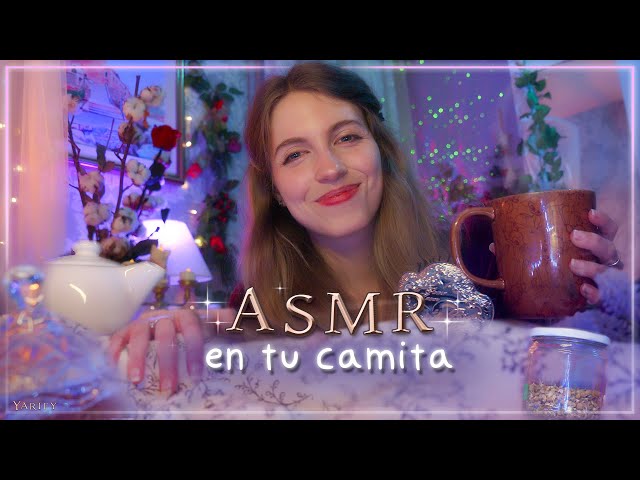 ASMR in YOUR fairytale BED 💜 Your friend prepares you and helps you sleep 🌙 ☁【Personal Attention】#13