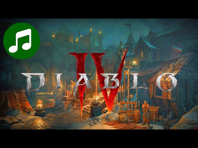 Relaxing DIABLO IV Music 🎵 1 HOUR Chill Mix ( OST | Soundtrack )