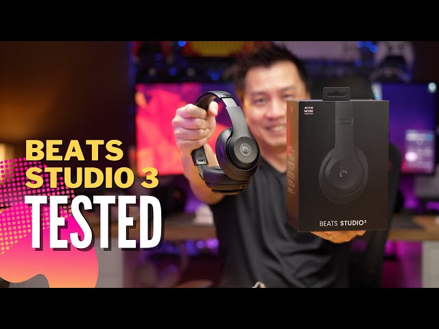 WORTH IT IN 2023? UNBOX & SOUND TEST Beats Studio3 Wireless Noise Cancelling