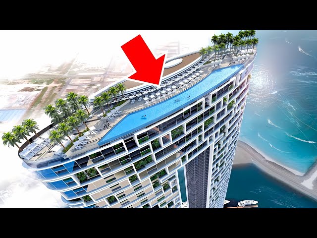 Address Beach Resort Dubai, World's Highest Infinity Pool & Luxury Hotel (full tour in 4K)