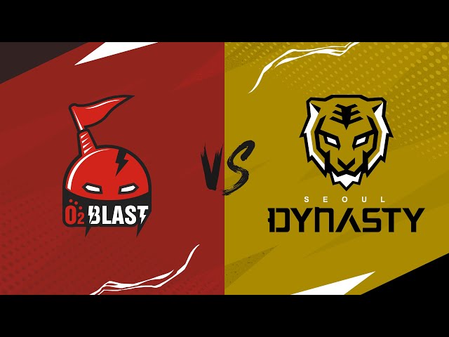 O2 Blast vs @SeoulDynasty  | Summer Stage Knockouts East | Week 1 Day 2