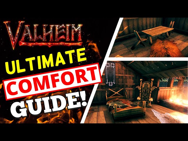 Valheim - Ultimate Comfort Guide - MAX Level Comfort!