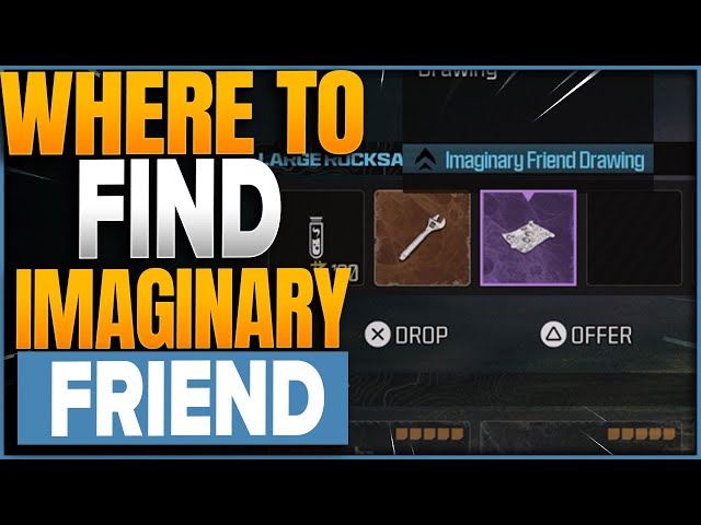 Where To Find Imaginary Friend Drawing Relic In COD MWZ