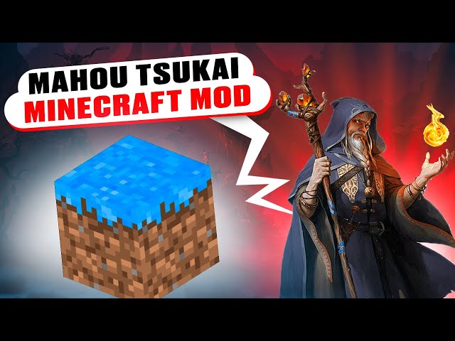 Minecraft mods Review - Mahou Tsukai - One of the best minecraft mod