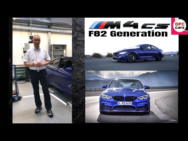 BMW M4 CS F82 Generation Explained