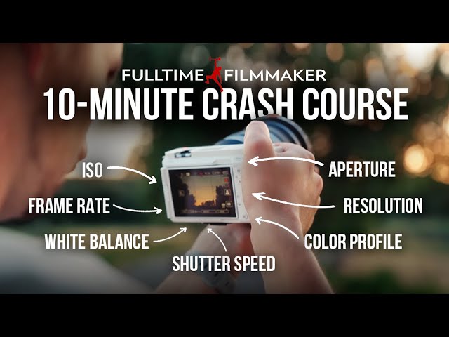 Master Your Camera in 10 Minutes (Aperture, Shutter Speed, ISO, etc.)