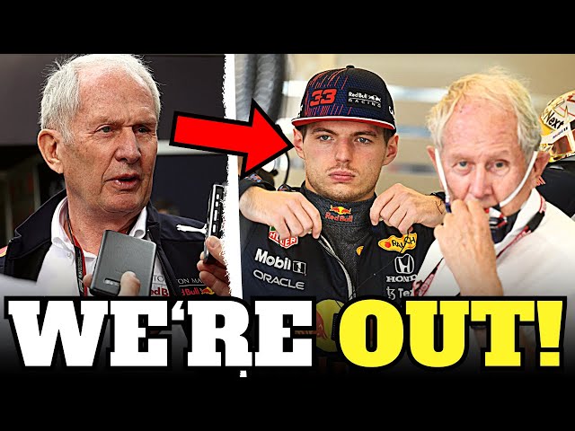 Red Bull COLLAPSING after Helmut Marko's SHOCKING STATEMENT! | F1 News