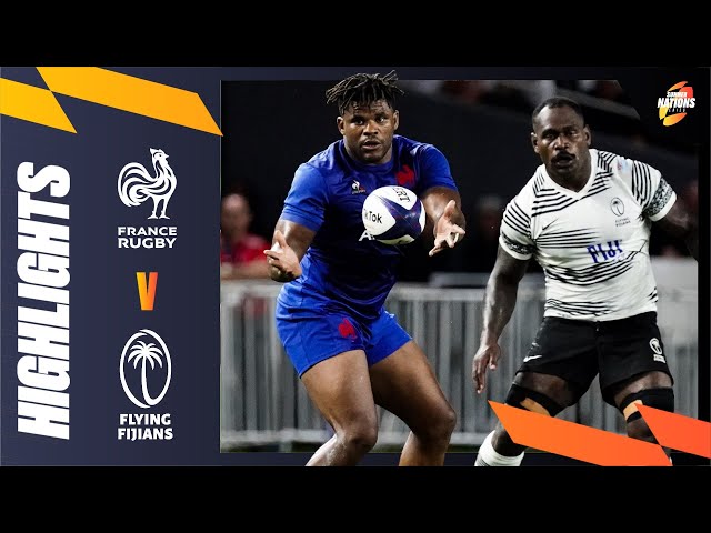 HIGHLIGHTS | France v Fiji | Summer Nations Series