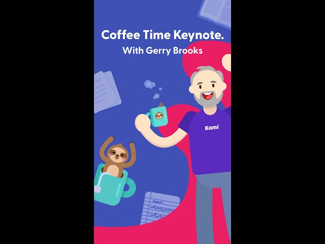 Coffee Time Keynote with Gerry Brooks