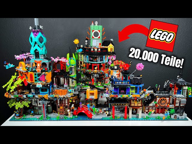 XXL: Alle LEGO Ninjago City Sets verbinden! | Review 'Ninjago City Markets' Set 71799