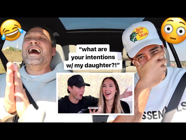 My Dad Pranked My Crush *HIDDEN CAMERA* (he really went there…)