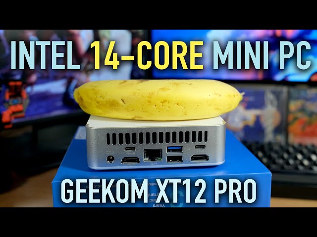 Geekom XT12 Pro  - Intel i9-12900H in a Tiny, Sleek Case | Full Test & Review
