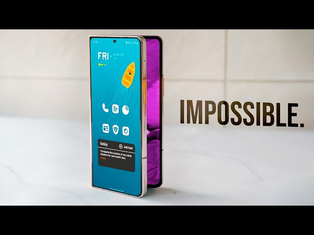 Samsung Galaxy Z Fold 4 - HOW IS THIS POSSIBLE?