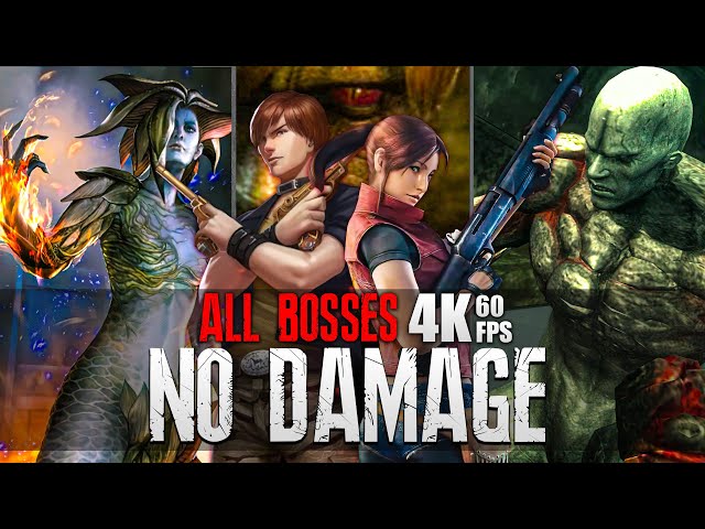 【4K60ᶠᵖˢ】GAME OF OBLIVION ALL BOSSES | NO DAMAGE | Resident Evil Darkside Chronicles with CUTSCENES