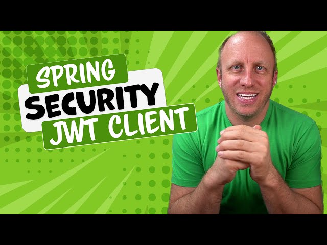 Spring Security JWT: Implementing the client (frontend) using Json Web Tokens (JWT)