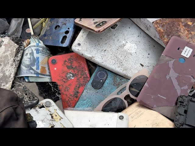 😍i Found Many Broken abandoned Phones! Restoration Destroyed Huawei Nova 8 Phone