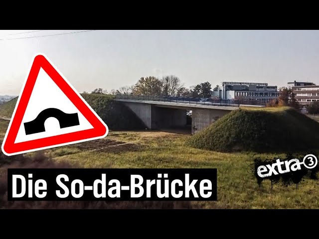 Realer Irrsinn: Eine Brücke im Nichts für Nichts | extra 3 | NDR