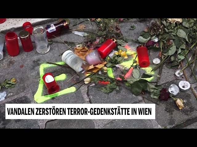Verdächtige nach Verwüstung des Terror-Gedenkorts in Wien gefasst - Es handelt sich um eine Türkin