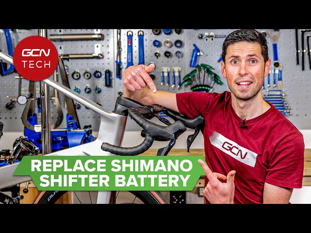 How To Check & Replace Shimano 12-Speed Wireless Shifter Batteries | Maintenance Monday