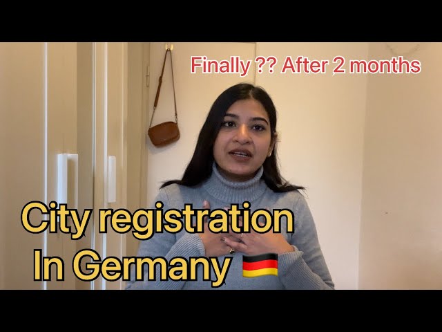 I finally got my city registration done in Germany | Anmeldung in Germany