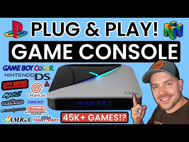 This Plug and Play Super Game Console Has Over 45,000 Games!